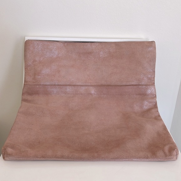 Banana Republic Suede Clutch with Hand Strap - Picture 2 of 8